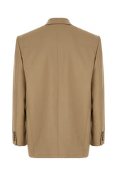 Sage green wool blend jacket -  | Wise