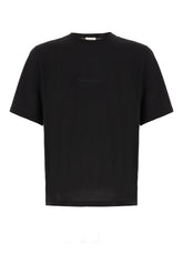 Black cotton t-shirt -  | Wise