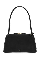 Black suede Le Bouledogue shoulder bag -  | Wise