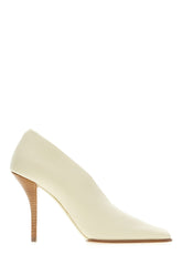 Ivory leather pumps -  | Wise
