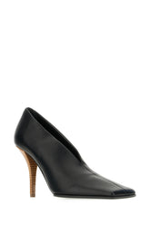Black leather pumps -  | Wise