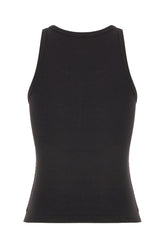 Slate cotton tank top -  | Wise