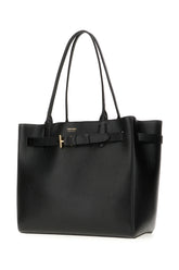 Borsa shopping Audrey media in pelle nera -  | Wise