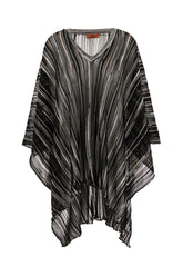 Embroidered viscose blend cape -  | Wise