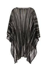 Embroidered viscose blend cape -  | Wise