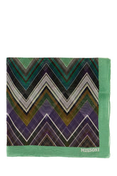 Printed silk foulard -  | Wise