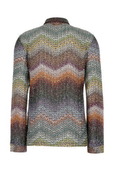 Embroidered viscose blend shirt -  | Wise