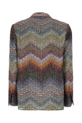 Giacca in misto viscosa ricamata -  | Wise