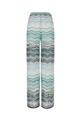 Pantalone in misto viscosa multicolor -  | Wise