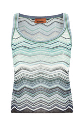 Multicolor viscose blend top -  | Wise