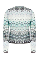 Embroidered viscose blend cardigan -  | Wise