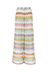 Pantalone in misto viscosa multicolor -  | Wise