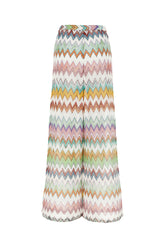 Pantalone in misto viscosa multicolor -  | Wise