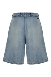 Denim bermuda shorts -  | Wise