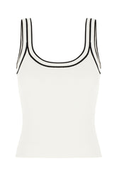 White viscose blend top -  | Wise