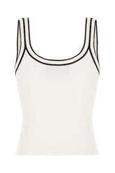 White viscose blend top -  | Wise