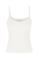Top in misto viscosa bianca -  | Wise