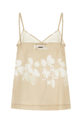 Top in misto lino beige -  | Wise