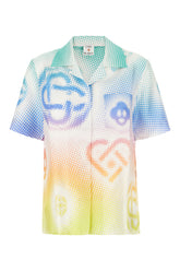 Multicolor silk shirt -  | Wise