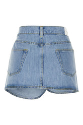 Denim mini skirt -  | Wise