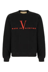 Felpa in cotone nero -  | Wise