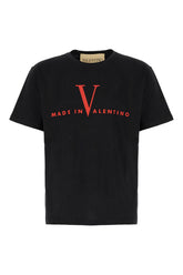 T-shirt in cotone nero -  | Wise