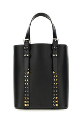 Black leather handbag -  | Wise