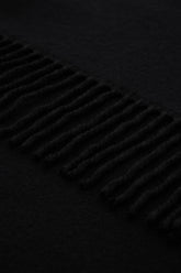 Black wool scarf -  | Wise
