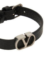 Black leather bracelet -  | Wise