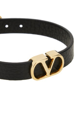 Black leather bracelet -  | Wise