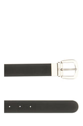 Black leather reversible belt -  | Wise