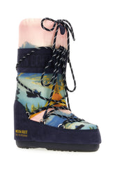 Stivali Icon in nylon e pelle scamosciata multicolor -  | Wise