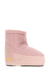 Stivali Icon in nylon e pelle scamosciata rosa -  | Wise