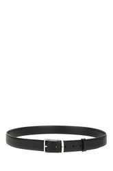 Black leather reversible belt -  | Wise