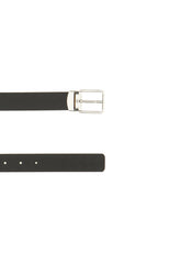 Cintura reversibile in pelle nera -  | Wise