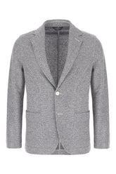 Embroidered wool blend blazer -  | Wise