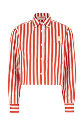 Printed poplin shirt -  | Wise