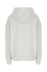 Melange grey cotton sweatshirt -  | Wise