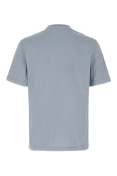 Powder blue cotton t-shirt -  | Wise