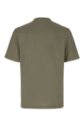 Sage green cotton t-shirt -  | Wise
