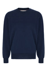 Blue cotton sweater -  | Wise