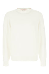 Maglione in cotone avorio -  | Wise