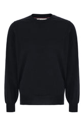 Midnight blue silk blend sweater -  | Wise