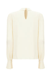Cream silk blouse -  | Wise