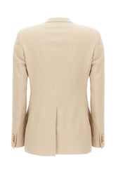 Giacca in misto poliestere beige -  | Wise