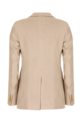 Giacca in misto lana cappuccino -  | Wise