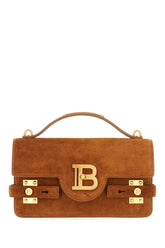 Borsa a mano B-Buzz 24 in pelle scamosciata caramello -  | Wise