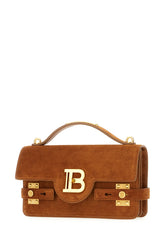 Borsa a mano B-Buzz 24 in pelle scamosciata caramello -  | Wise