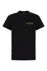 T-shirt in cotone nero -  | Wise