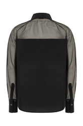 Camicia in popeline nero -  | Wise